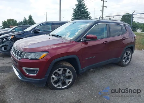 2020 Jeep Compass Limited 4X4 из США, поврежденный, VIN 3C4NJDCB2LT209156